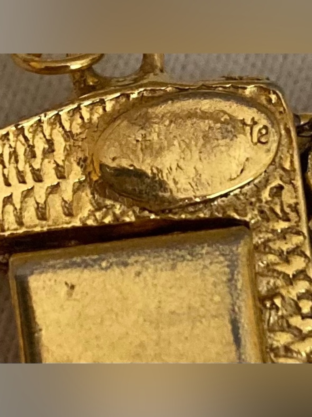 Goldette Signed Vintage Double Slide Bracelet Cameos Faux Gemstones - Picture 11 of 11